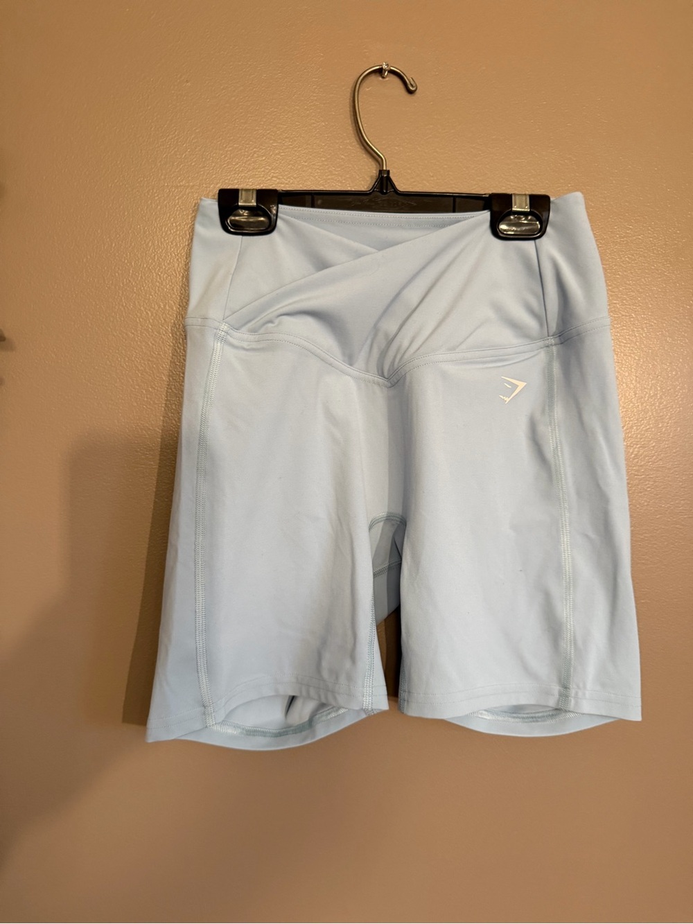 Gymshark shorts in powder blue